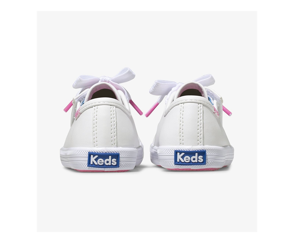 Keds Kids Sneakers White - Kickstart Multi-color Eyelets Jr. - 784QJOECX